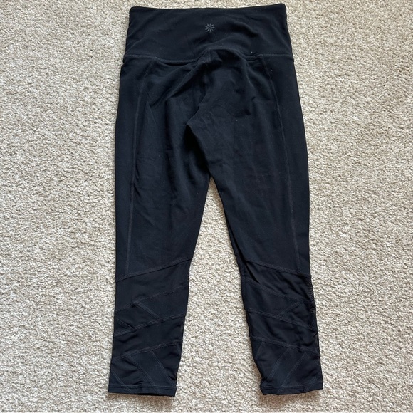 Athleta Cropped Leggings with Mesh Details - Picture 2 of 4